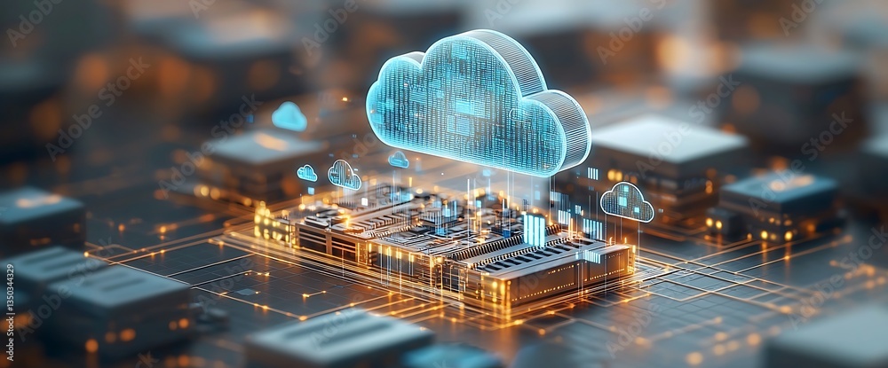 Poster Cloud computing on a circuit board
