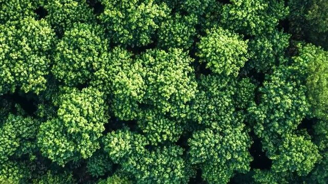 A macro closeup reveals a fractal pattern in the fresh, green moss, a natural vegetarian ingredient reminiscent of broccoli