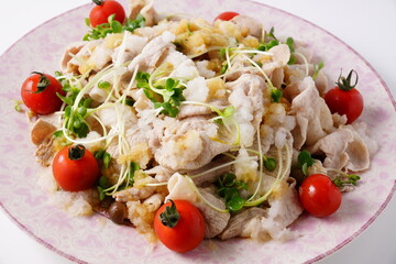 豚肉冷しゃぶ