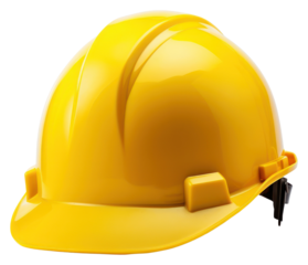 PNG Construction hard hat hardhat helmet yellow.