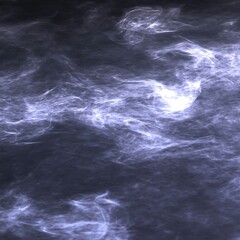 Fototapeta premium Abstract digital artwork featuring soft flowing shapes and light