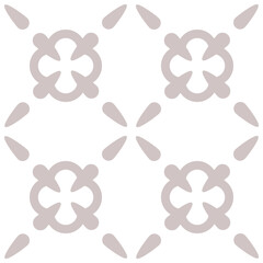 Elegant minimalist tile pattern with small repeating elements, ideal for backgrounds and textiles.