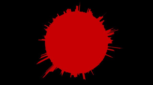 Explosion with Speed Lines. background bullet mirror transparent , Manga style concentrated . Comic book speed horizontal lines background.
