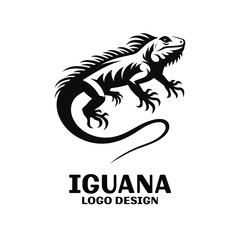 Iguana Vector Logo Design