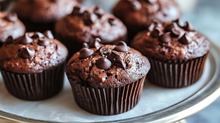 Irresistible Chocolate Muffins: A Perfectly Baked Treat for Every Chocolate Lover