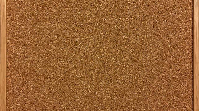 Cork bulletin board surface showcasing a textured pattern suitable for various display and organizational purposes