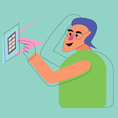 cyber security vector design clean and unique latest