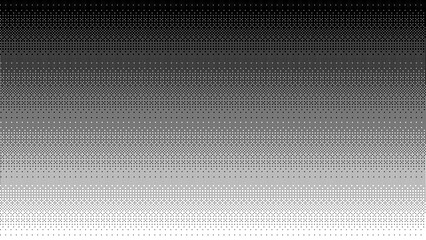 pixel art gradient dithering background, 8 bit retro video game style, pixel pattern, mosaic texture, halftone, vector illustration © hiten666