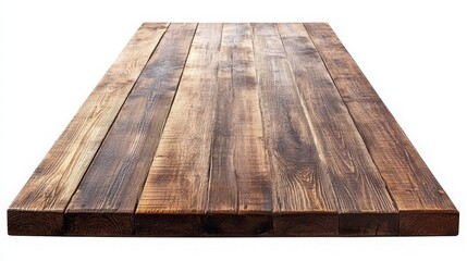 Rustic Wooden Table Surface with Natural Grain Pattern, Perfect for Backgrounds or Product Display in Various Creative Projects