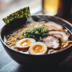 Shoyu Ramen with  Pork and Eggs