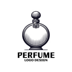 Fototapeta premium Perfume Vector Logo Design