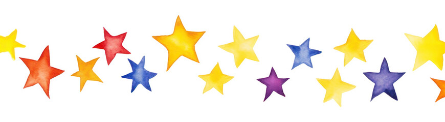 Obraz premium PNG Stars white background celebration decoration.