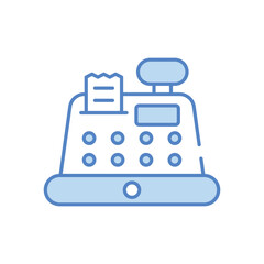 Cash Machine vector icon stock illustration