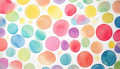 水彩 絵の具 パステル カラー まだら模様 ドット柄 丸 カラフル 抽象的 背景 テクスチャ 壁紙 アート デザイン 装飾 的 美しい 明るい 楽しい 子供 創造性