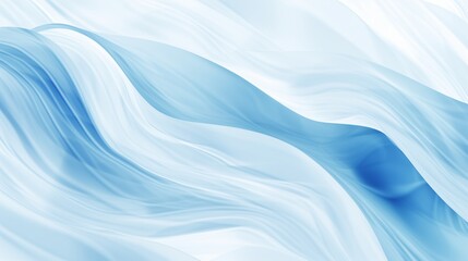 Obraz premium A blurred ocean wave pattern in light blue and white.