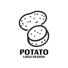 Potato Vector Logo Design