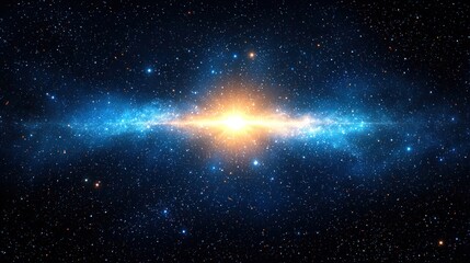 Cosmic Collision: A Stellar Nebula's Fiery Embrace