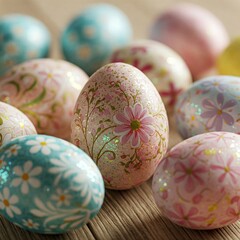 Elegant Easter Dining Experience with a Designer Wooden Table, Fresh Tulip Centerpiece, and a Sophisticated Blend of Modern and Classic Elements