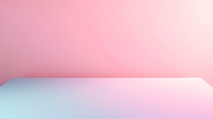 Obraz premium empty room with pink wall