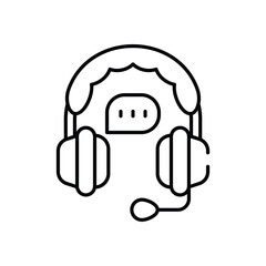 Support vector icon stock illustration