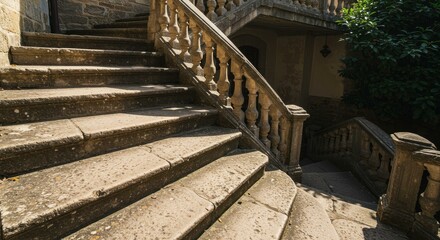 Obraz premium staircase scenery standard scale