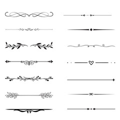 Decorative line icon 