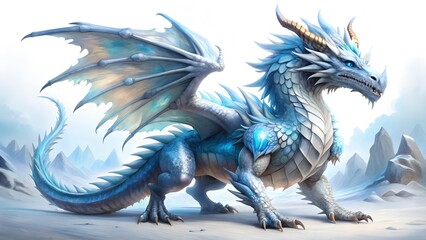 Fototapeta premium dragon in the sky