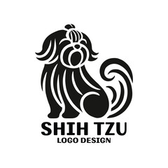  Shih Tzu Vector Logo Design