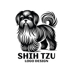  Shih Tzu Vector Logo Design