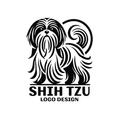  Shih Tzu Vector Logo Design