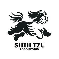  Shih Tzu Vector Logo Design