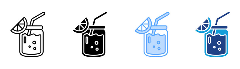 Juice Icon Set Multiple Style Collection