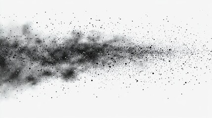 vector of a star dust, isolated clear white background