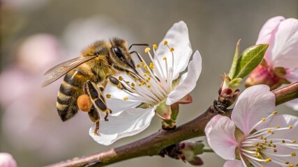 bee on a flower