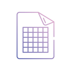 Png File vector icon stock illustration