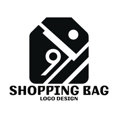 Shopping Bag Vector Logo Design