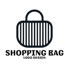 Shopping Bag Vector Logo Design