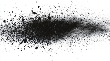 Fototapeta premium vector of a star dust, isolated clear white background 