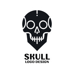 Skull Vector Logo Design