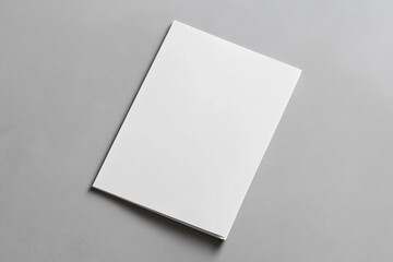 "Blank White Booklet – Mockup for Design & Branding"