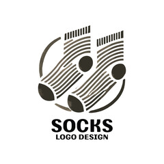 Socks Vector Logo Design