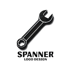 Spanner Vector Logo Design