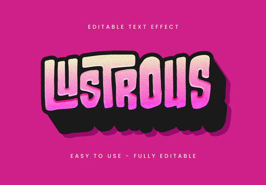 Graffiti Cartoon Long Shadow Text Effect