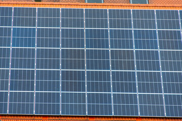 Commercial Solar Panels on Building