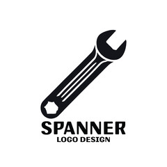 Spanner Vector Logo Design