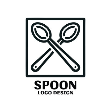 Spoon Vector Logo Design