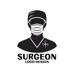 Surgeon Vector Logo Design