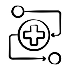 Obraz premium Procedure Icon