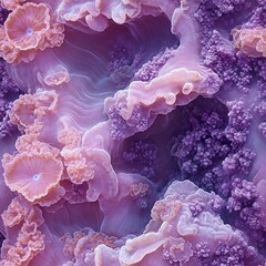 Abstract close up of colorful coral reef structures