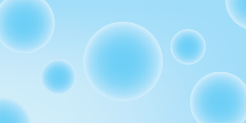 Abstract geometric background gradient soft light blue bokeh for Graphic Business background hitech technology digital design illustration web template background backdrop desktop wallpaper bubbles